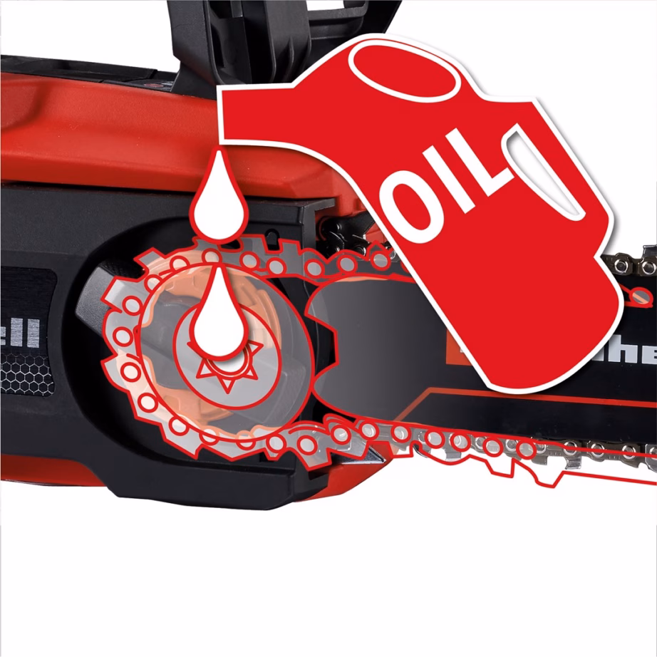 Akukettsaag EINHELL GE-LC 18/25 Li BL-Solo, 18 V, 25 cm, harjadeta mootor - 4