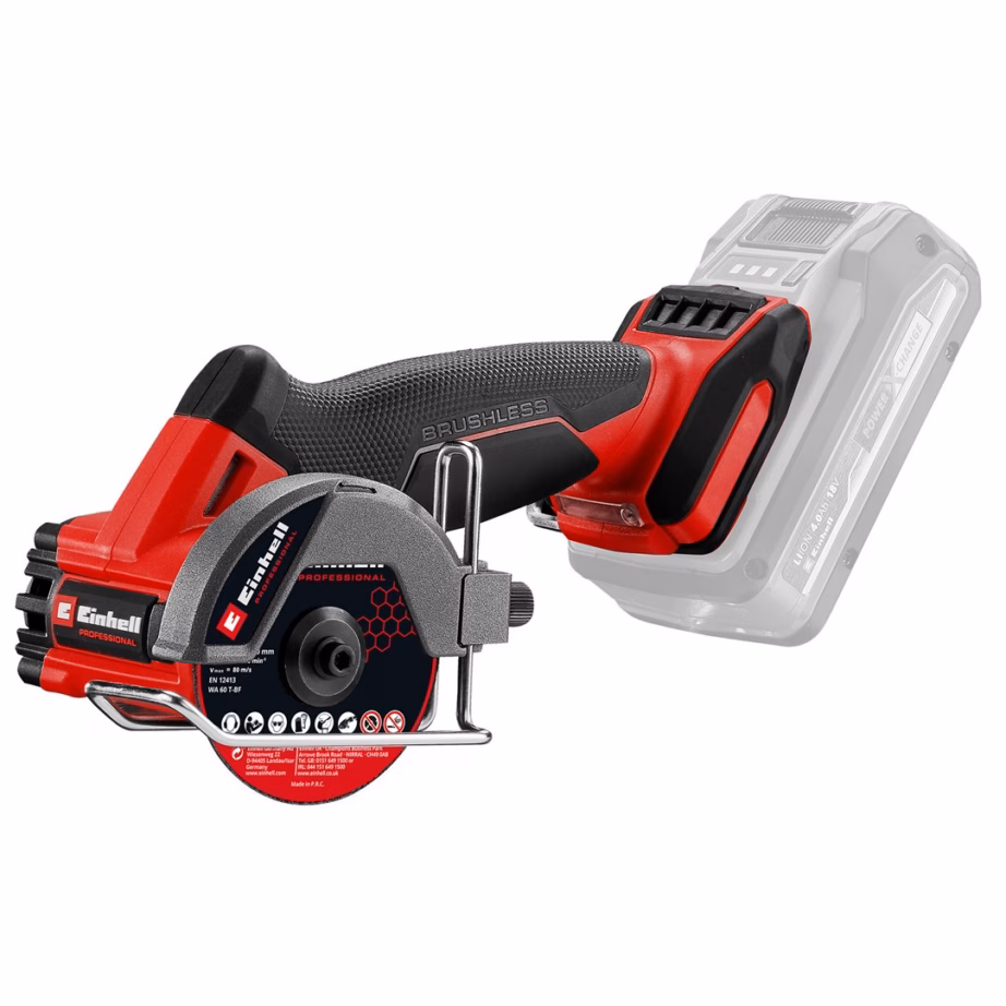 Akuga nurklihvija EINHELL 4432000, 18 V, 7,6 cm ketas, 20 000 p/min, harjavaba mootor - 2