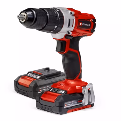 Akutrell-kruvikeeraja EINHELL TE-CD 18/2, 18 V, 2 × 2 Ah, 44 N·m, kohver