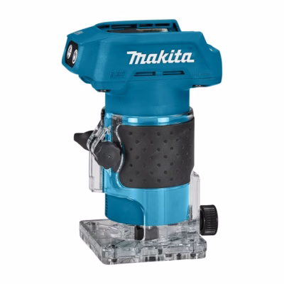 Akufrees Makita DRT52Z, 18 V LXT, 30 000 p/min, freesimissügavus 0–42 mm