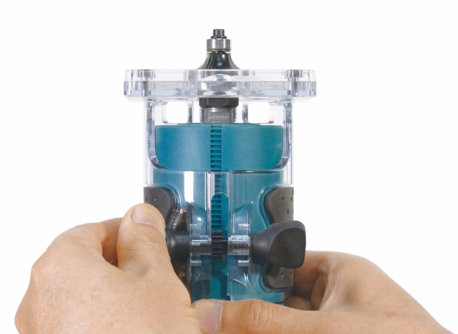 Akufrees Makita DRT52Z, 18 V LXT, 30 000 p/min, freesimissügavus 0–42 mm - 7