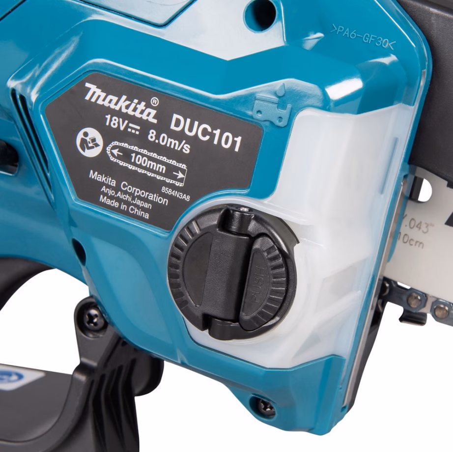 Akuoksasaag Makita DUC101Z01, 18 V, 10 cm juhtplaat, 8 m/s, ilma aku ja laadijata - 8