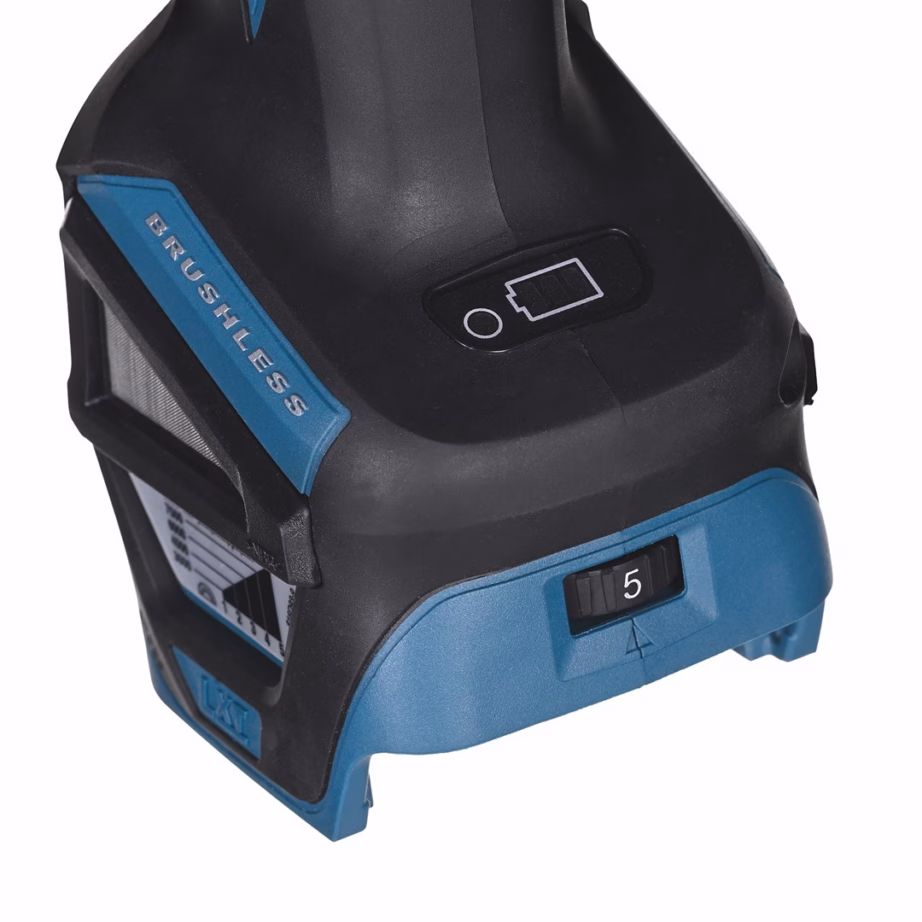 Akuga nurklihvija MAKITA DGA513Z, 18 V, 125 mm, 3000–8500 p/min, harjavaba - 6