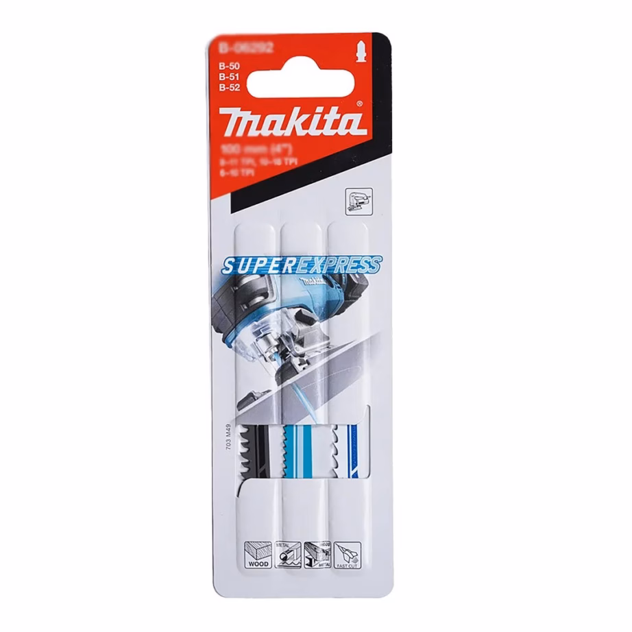 Akutikksaag Makita DJV180ZX, 18 V, käigupikkus 26 mm, kuni 2600 spm (aku/laadijata) - 4