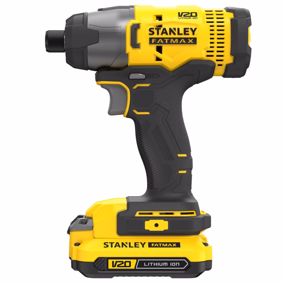 Akutööriistade komplekt STANLEY FATMAX V20 SFMCK469M2, 4 tööriista, 2 × 4 Ah, 18 V - 5