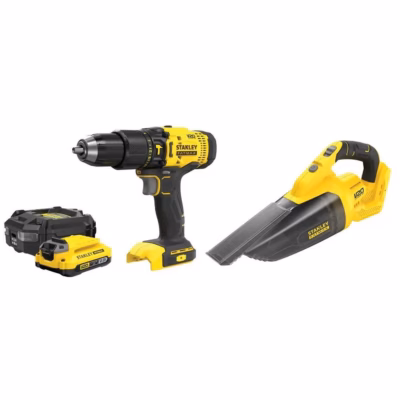 Akutööriistakomplekt STANLEY FATMAX V20 SFMCK219D1, 18 V 2 Ah, 2-osaline