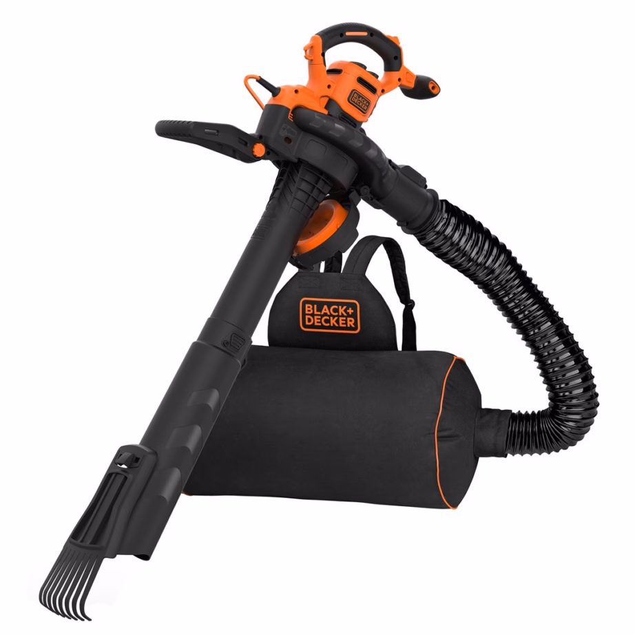 Seljakoti-tüüpi lehepuhur-imur Black+Decker BEBLV301-QS, 3000 W, 72 l kott - 2