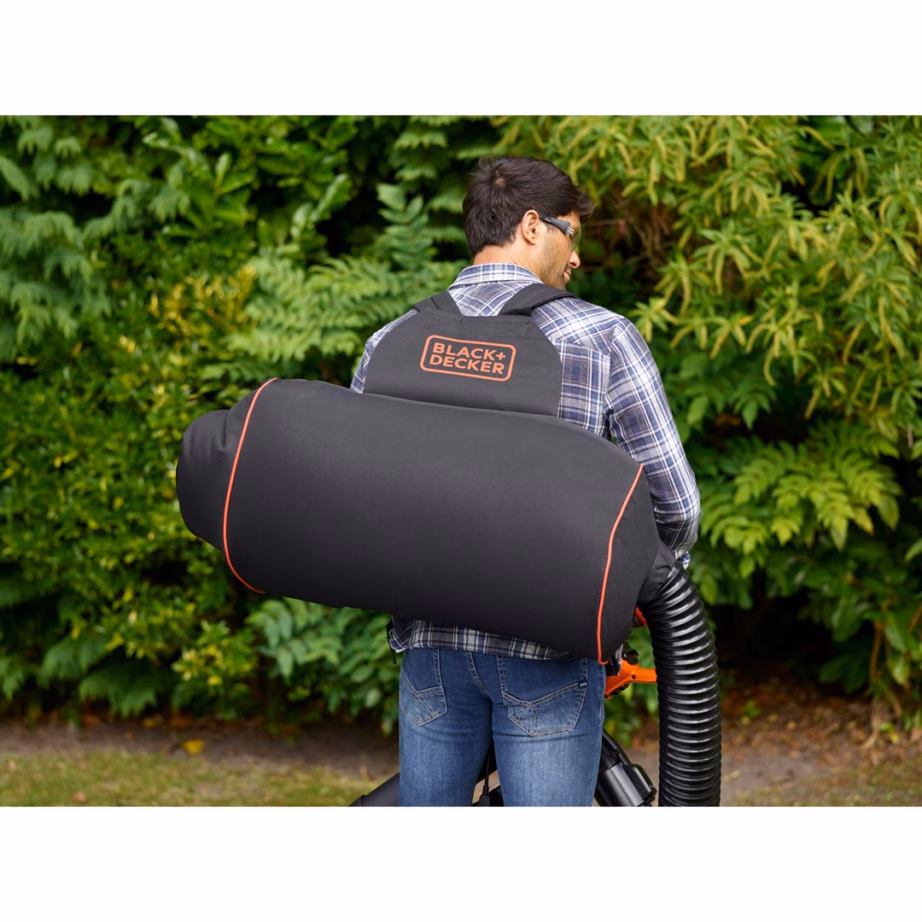 Seljakoti-tüüpi lehepuhur-imur Black+Decker BEBLV301-QS, 3000 W, 72 l kott - 13