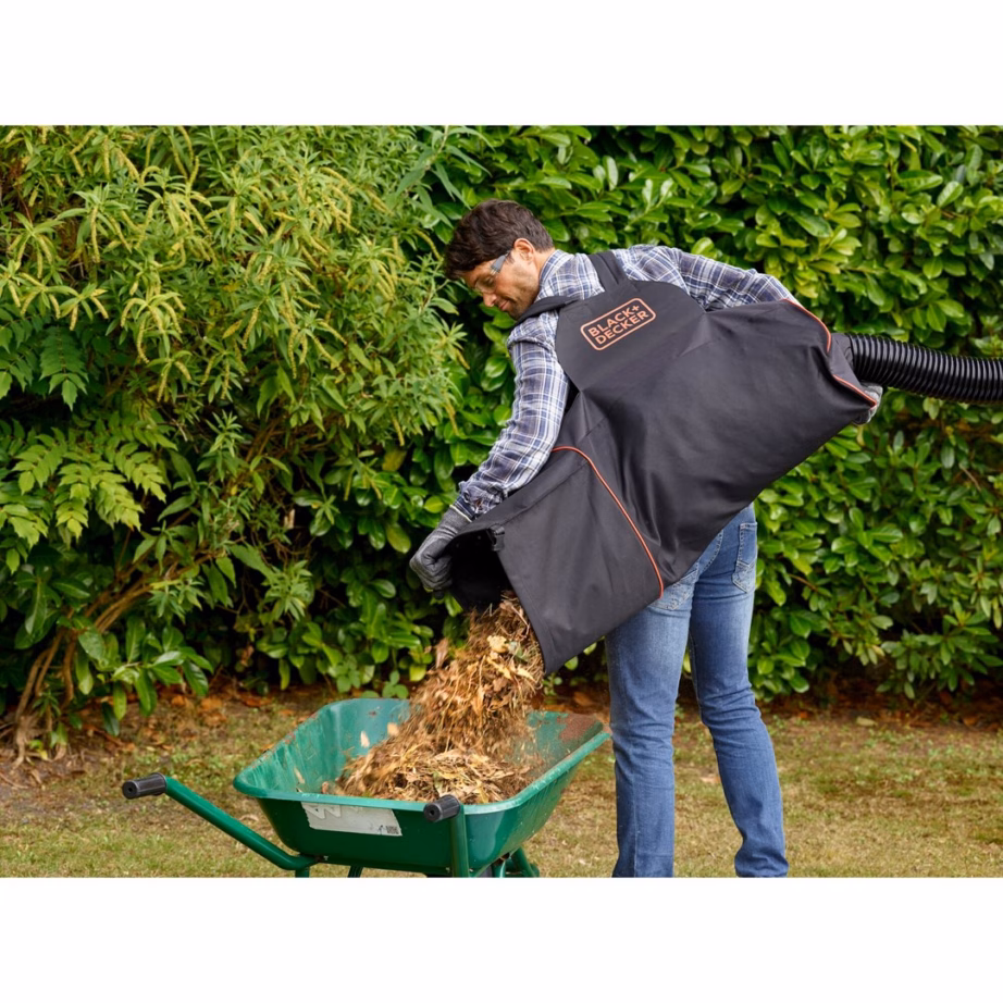 Seljakoti-tüüpi lehepuhur-imur Black+Decker BEBLV301-QS, 3000 W, 72 l kott - 15