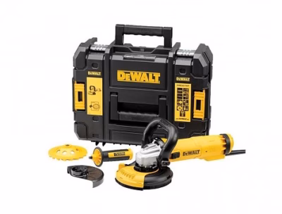Nurklihvija DeWalt DWE4257KT-QS, 1500 W, 125 mm, 2800–10000 p/min, kohver