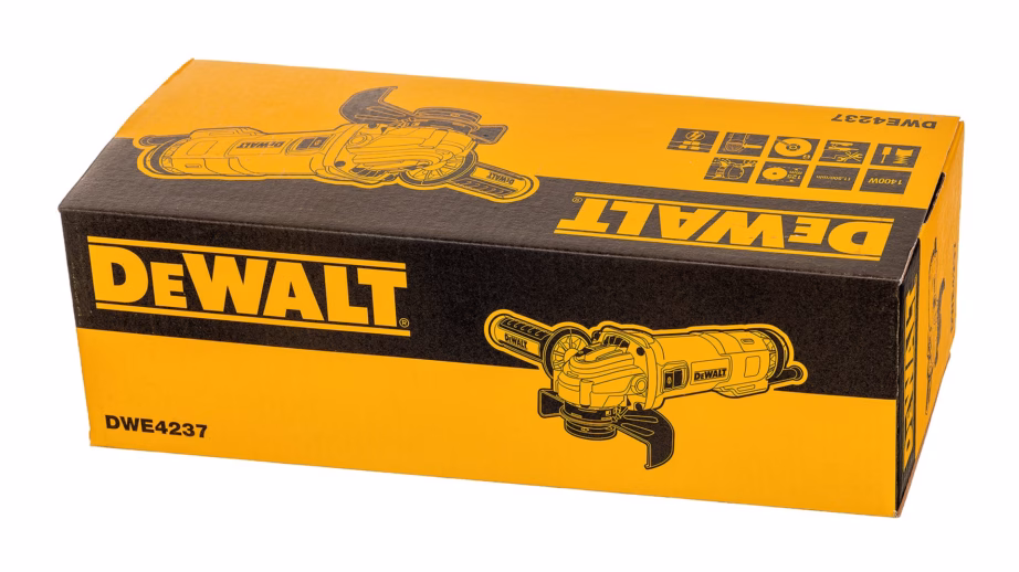 Nurklihvija DeWALT DWE4237-QS, 1400 W, ketas 12,5 cm, 11 500 p/min - 9