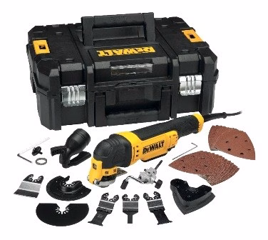 Elektriline multitööriist DeWalt DWE315KT, 230 V, kandekohvriga, must-kollane