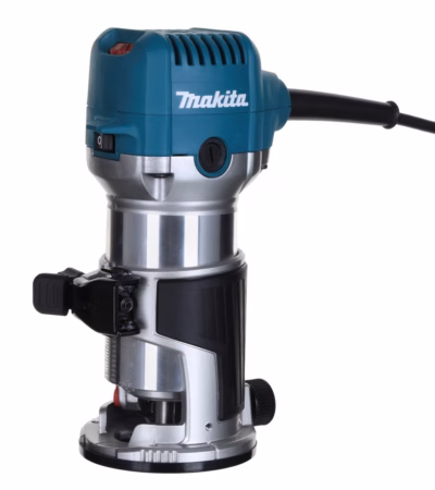 Elektrifrees Makita RT0702CX2J, 710 W, 10 000–34 000 p/min, freesimissügavus 0–40 mm