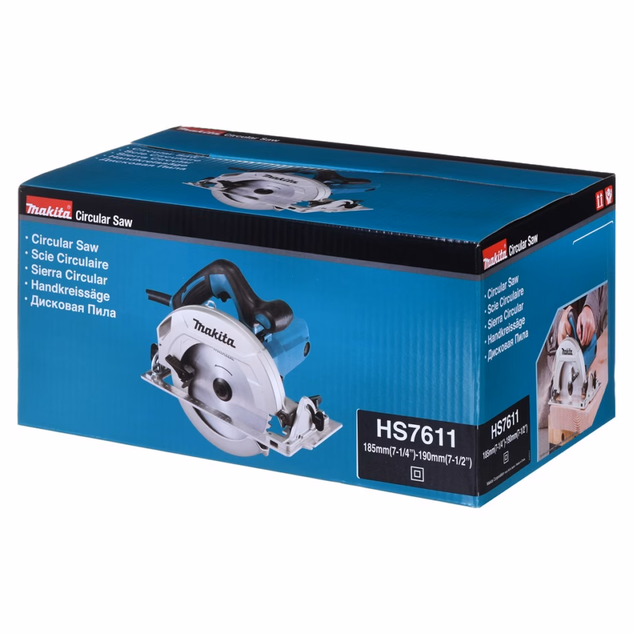 Ketassaag Makita HS7611, 1600 W, 19 cm ketas, 5500 p/min - 9