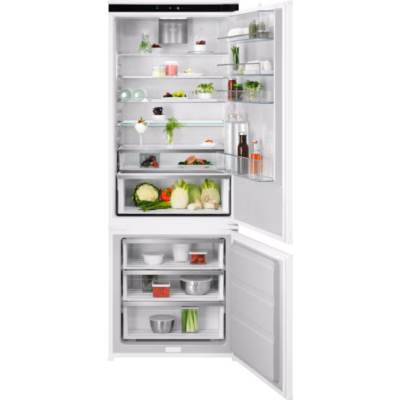Integreeritav külmik-sügavkülmik AEG NSC7P751DS, NoFrost, 287/89 l, valge