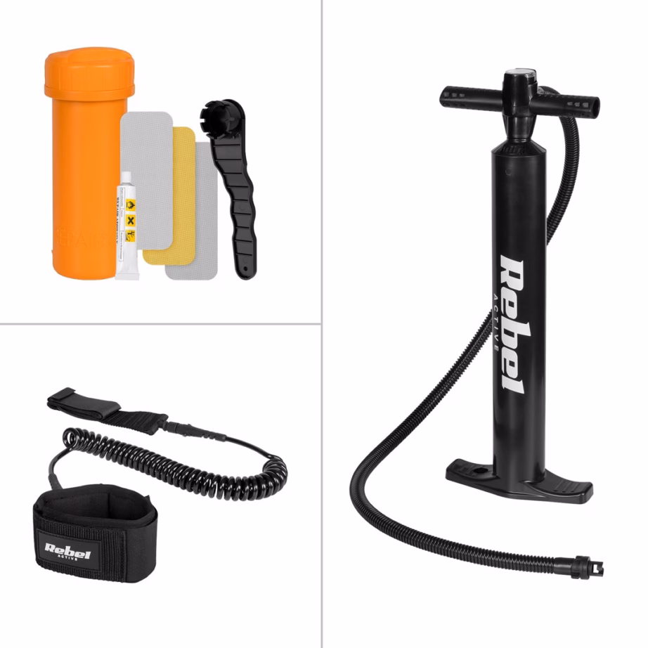 Täispuhutav SUP-laud Rebel Active Pro Touring Set RBA-4512, 381 cm, max 204,1 kg - 7