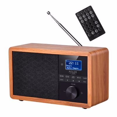 Kellraadio Adler AD 1184, DAB+/FM/AM, Bluetooth 5.0, 15 W, pult