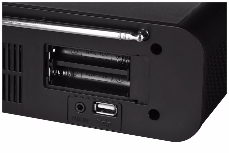 Äratuskellraadio Adler AD 1192b, Bluetooth, FM/AM, LED-ekraan, must - 12