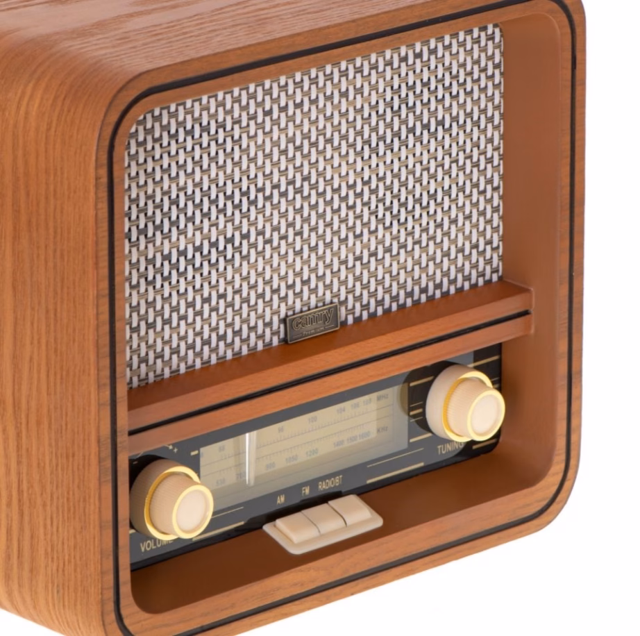 Kaasaskantav retro raadio Camry CR 1188, Bluetooth 5.0, FM/AM, 10 W - 5