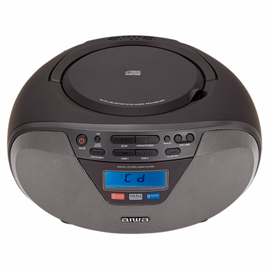 Kaasaskantav stereosüsteem aiwa BBTU-400BK, 6 W, FM-raadio, CD-mängija, USB, MP3 - 6