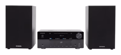 Mini-hifi süsteem aiwa MSBTU-550, 50 W, Bluetooth 5.0, CD-mängija, must