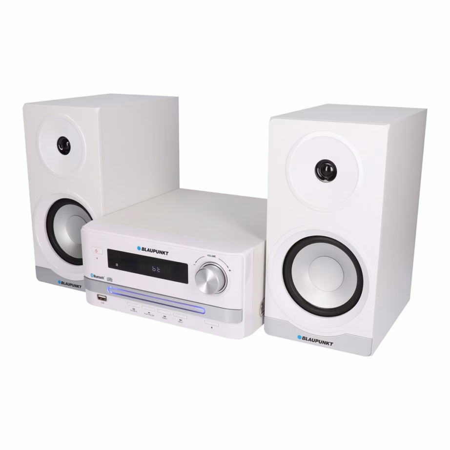 Minihifi süsteem Blaupunkt MS16BT Edition, Bluetoothi ja CD-mängijaga, valge - 6