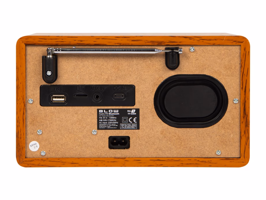 Kaasaskantav AM/FM-raadio BLOW RA9 V.2, Bluetooth, TFT-ekraan, 2 W - 2