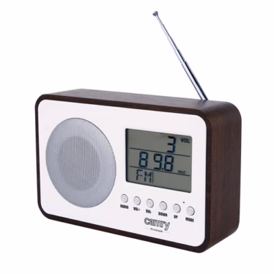 Kaasaskantav digitaalne FM-raadio CAMRY CR1153, LCD-ekraan, must-valge