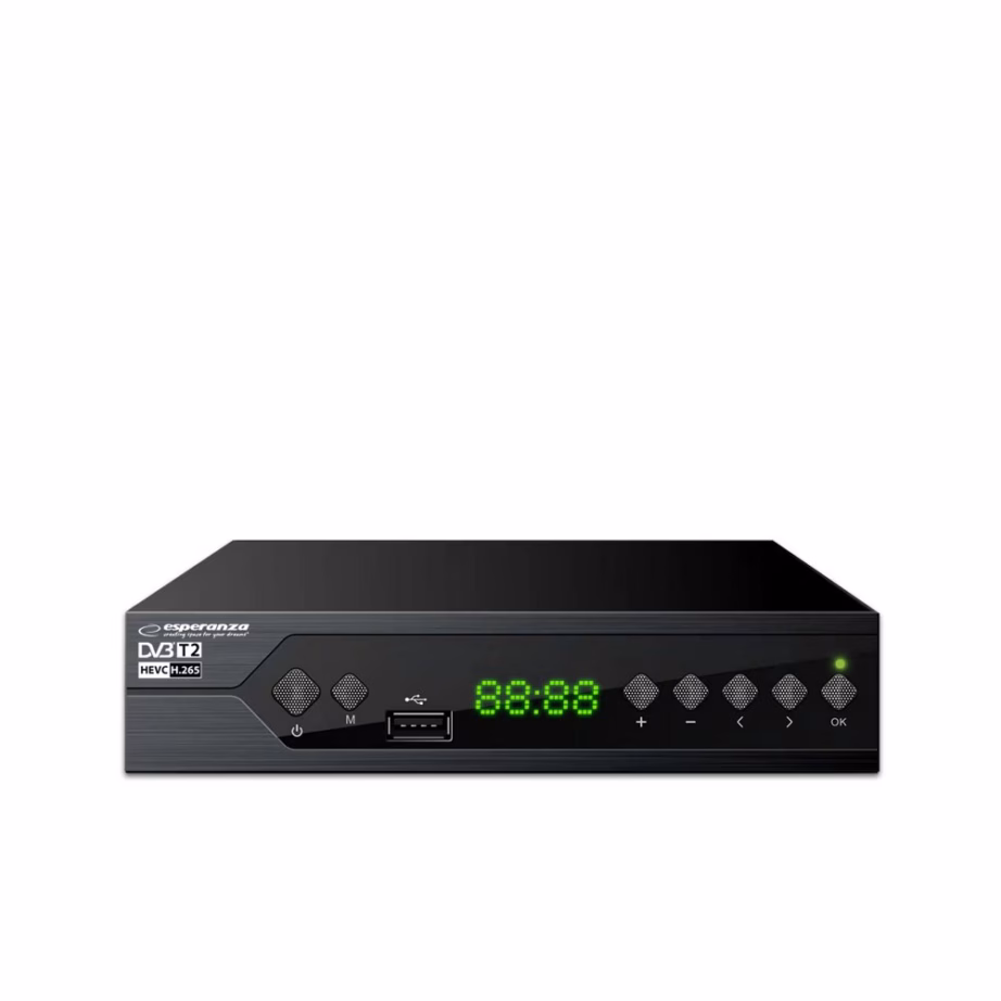 Digiboks Esperanza EV107R, kaabelsignaal, HDMI/USB/SCART, Dolby Digital Plus - 3