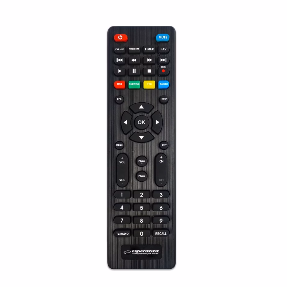 Digiboks Esperanza EV108R, DVB-T2, HDMI ja SCART, Dolby Digital Plus - 3