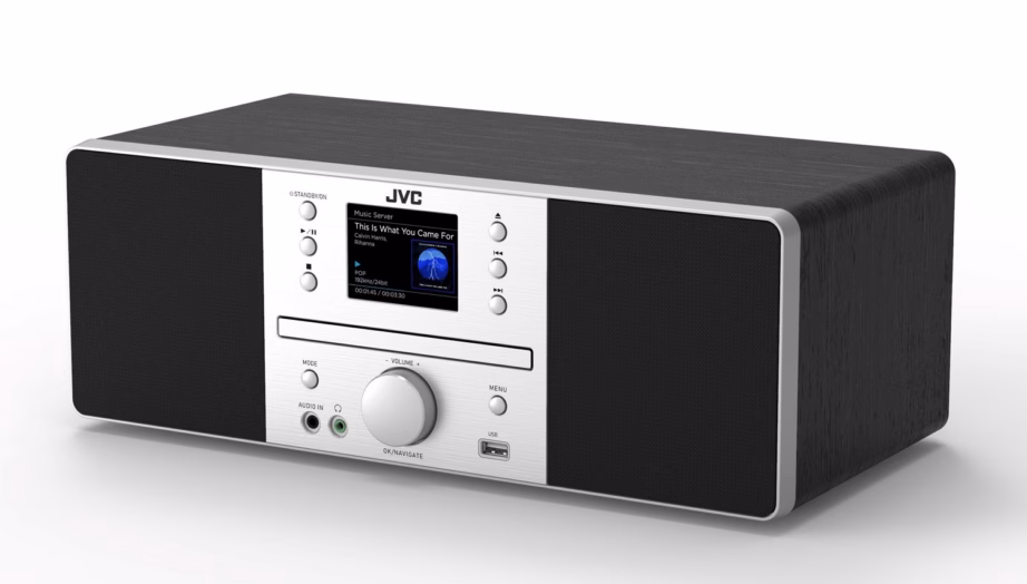 Tornraadio JVC RD-E874B, Bluetooth, CD ja DAB+/FM, 20 W, must-hõbedane - 2
