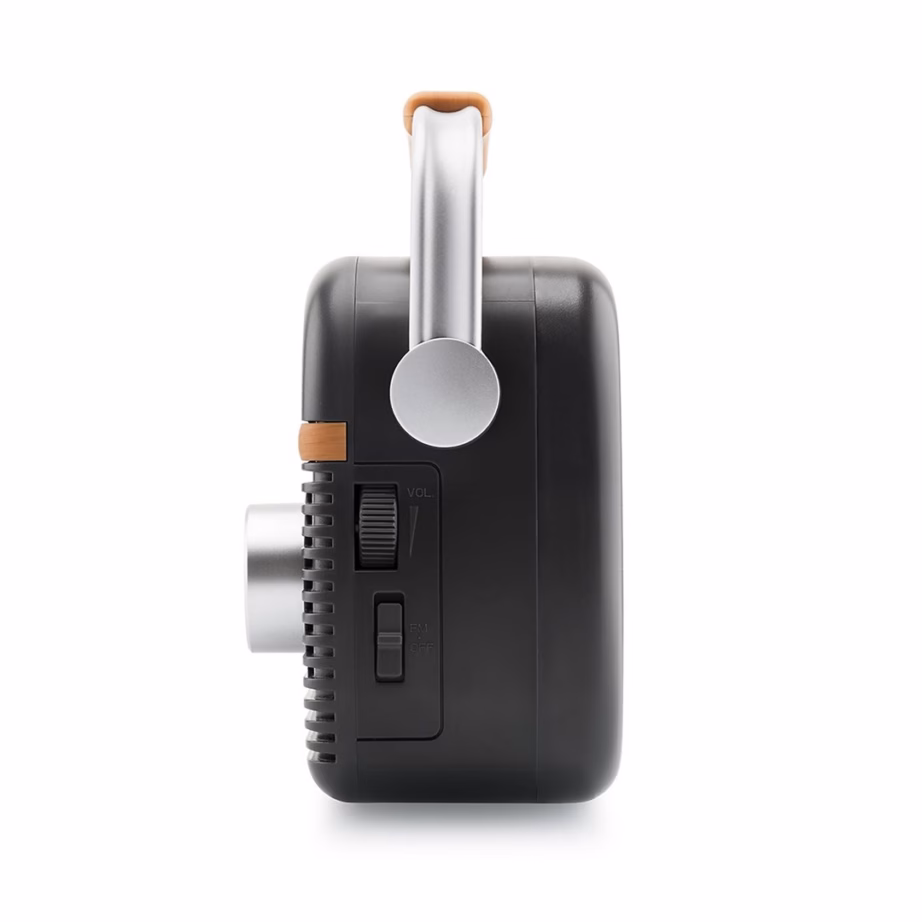 Kaasaskantav raadio JVC RA-E215G, FM, 2 W, patarei- ja võrgutoide, hall - 2