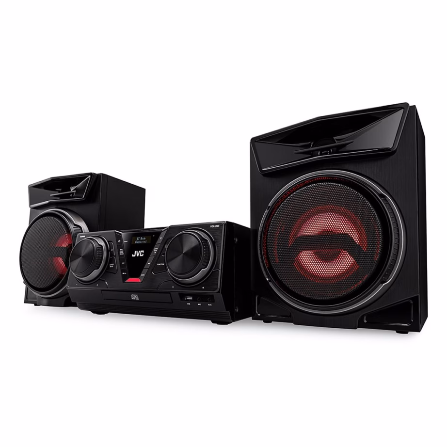 Mini-hifi süsteem JVC MX-E325B-DAB, 100 W, Bluetooth 5.3, DAB+/FM, CD ja USB - 2