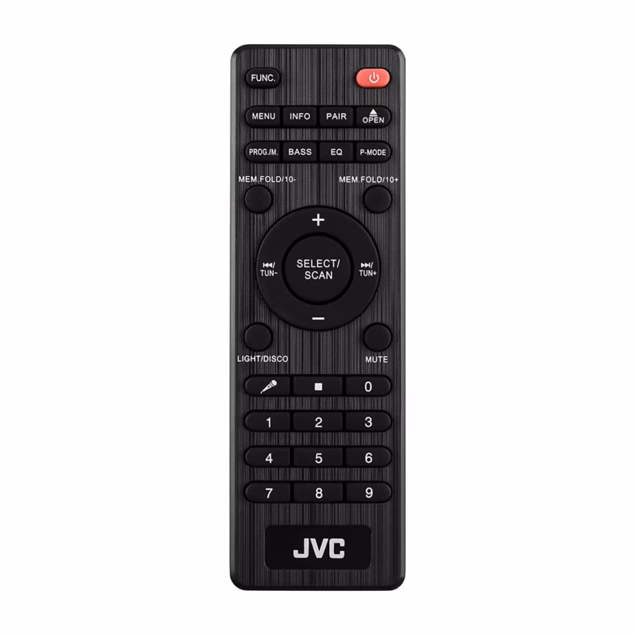 Mini-hifi süsteem JVC MX-E325B-DAB, 100 W, Bluetooth 5.3, DAB+/FM, CD ja USB - 6