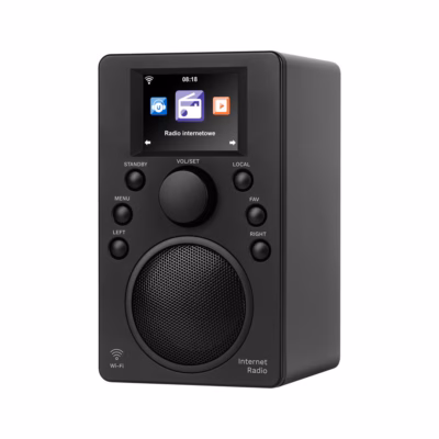 Internetiraadio Kruger & Matz KM0818.1, Bluetooth 5.0, 2 W, must
