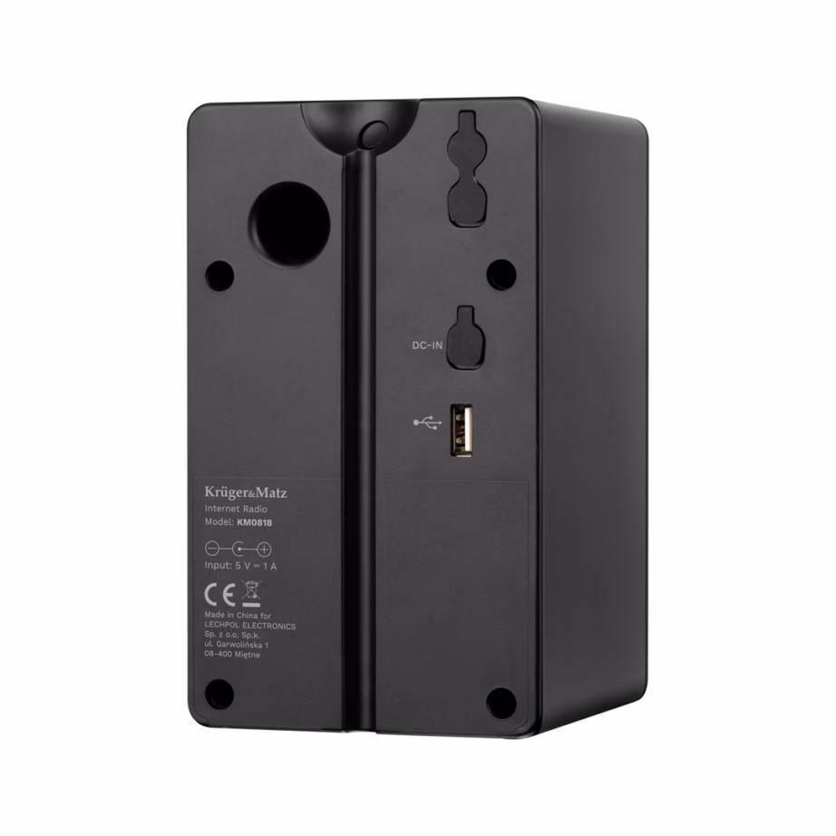 Internetiraadio Kruger & Matz KM0818.1, Bluetooth 5.0, 2 W, must - 3