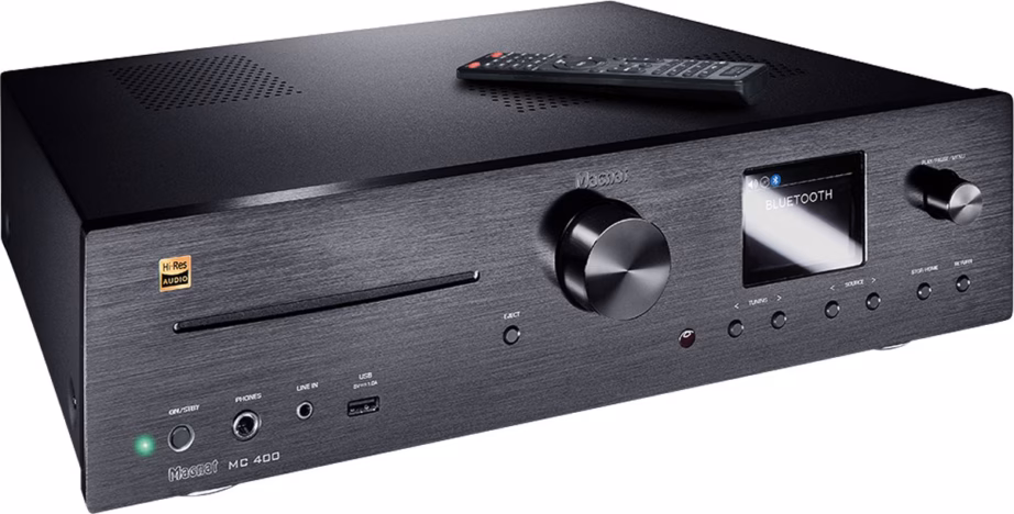 Võrgumängija Magnat MC 400, 2.0 stereo, 2 × 40 W, Bluetooth 5.0, Wi‑Fi, must - 3