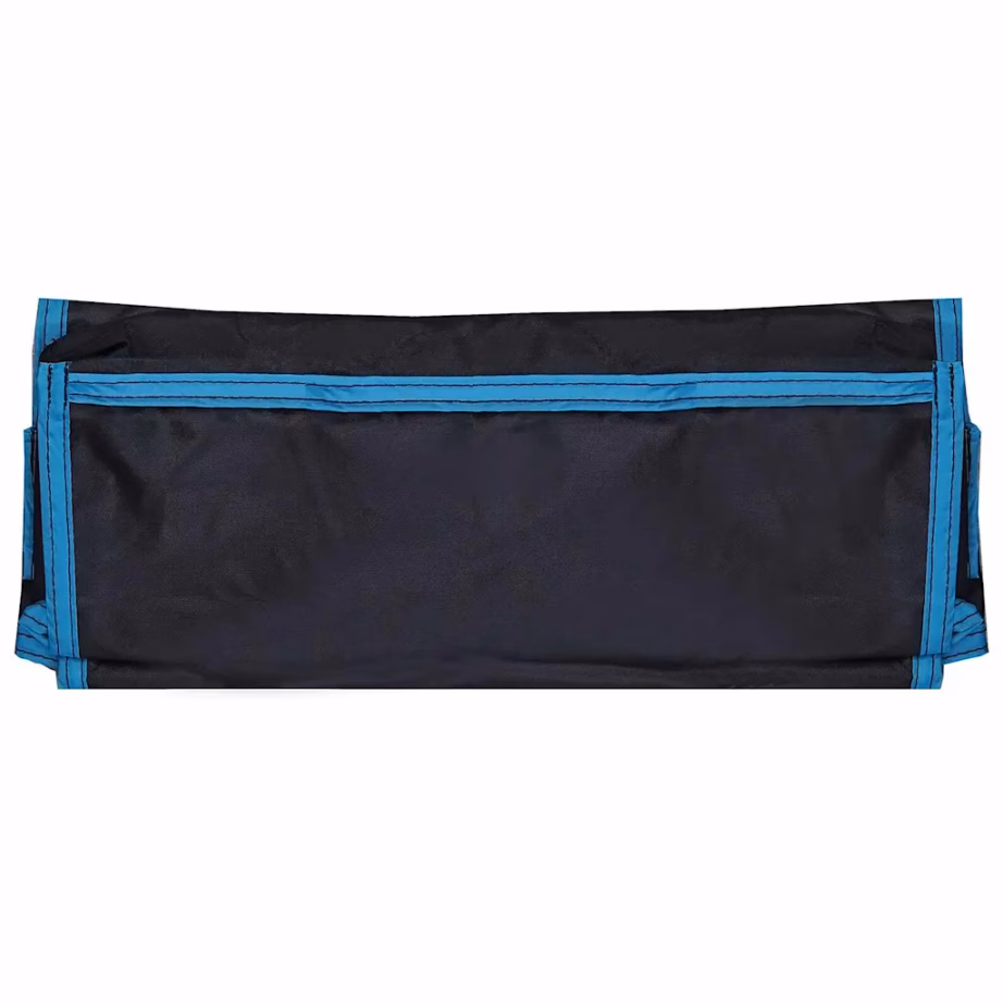 Oxford-kangast hoiukott telkimisvarustusele, must ja sinine, 161 x 58,5 cm - 9