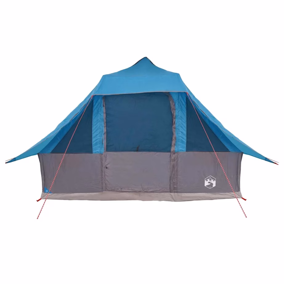 Pere tipi telk, sinine taft, 10-le, 364 x 281 x 257 cm - 11