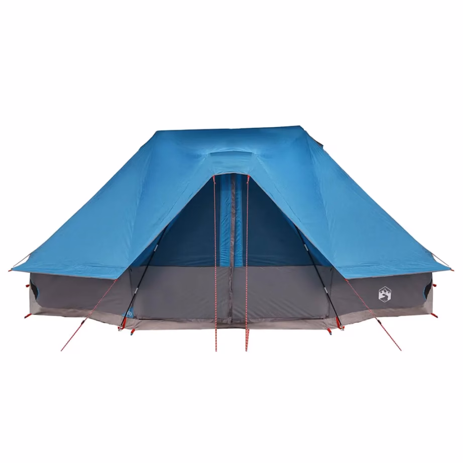 Pere tipi telk 10-le, sinine taft, E-pordi ja akendega, 680 x 430 x 270 cm - 11
