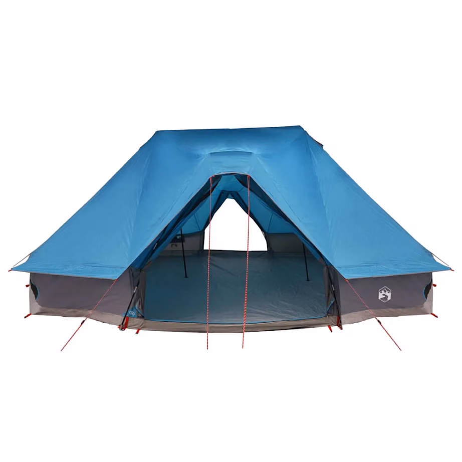 Pere tipi telk 10-le, sinine taft, E-pordi ja akendega, 680 x 430 x 270 cm - 4