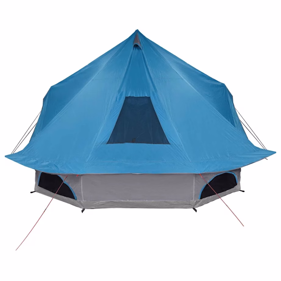 Pere tipi telk 10-le, sinine taft, E-pordi ja akendega, 680 x 430 x 270 cm - 5