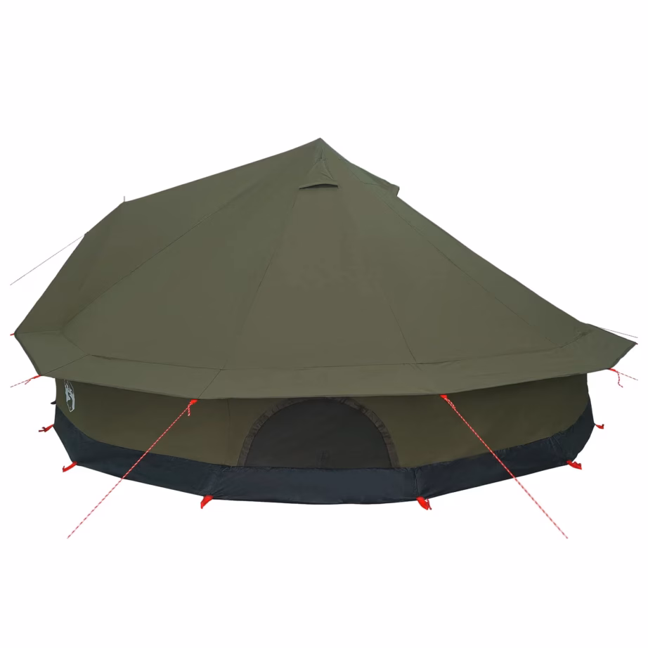 Peretelk 10 inimesele, armeeroheline, veekindel 185T polüester 500 x 500 cm - 4