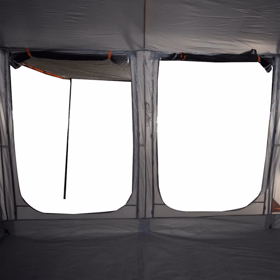 Veekindel tunneltüüpi peretelk varikatusega, 10 inimesele, hall ja oranž, 698 x 370 cm - 10