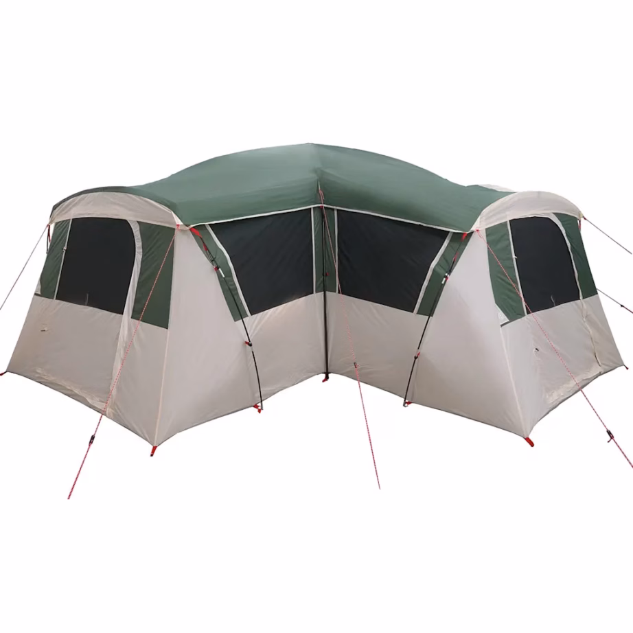 Peretelk 20 inimesele verandaga, roheline-valge, 745 x 700 x 217 cm - 6