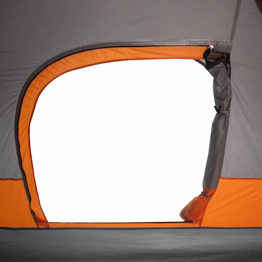 Peretelk 6 inimesele, oranž veekindel kuppeltelk, 270 x 210 x 145 cm - 13