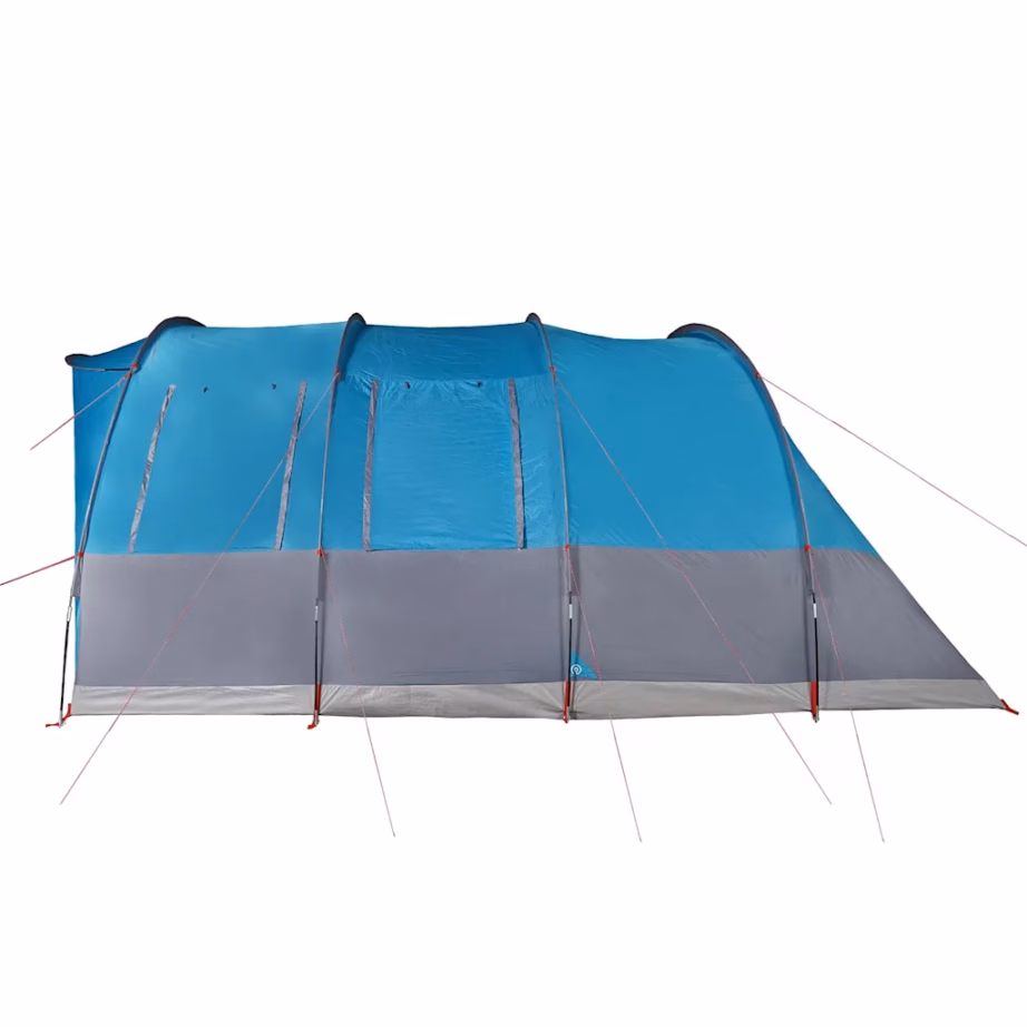 Veekindel sinine tunneltelk peredele, 7 inimesele, 3 magamistoaga, 470 x 435 x 210 cm - 8