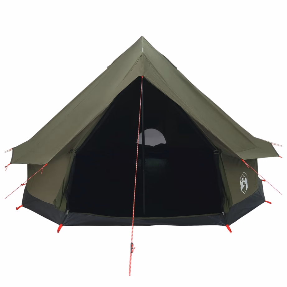 Peretelk 8 inimesele, armeeroheline, veekindel 185T polüester, 410 x 410 x 248 cm - 3