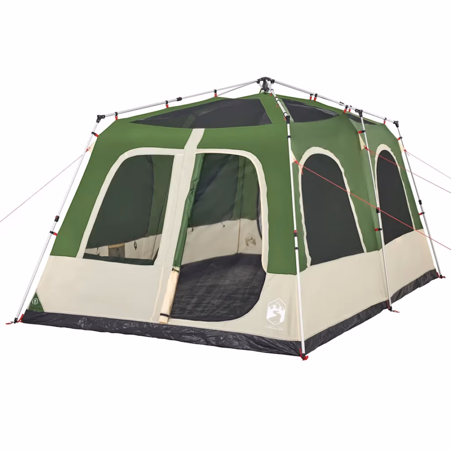 Peretelk 8 inimesele kiirvabastussüsteemiga, roheline, 438 x 268 x 210 cm - 4