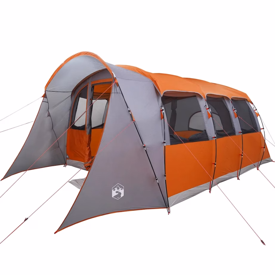 Peretelk varikatuse ja õhuavaga, hall/oranž, 576 x 325 x 213 cm - 11